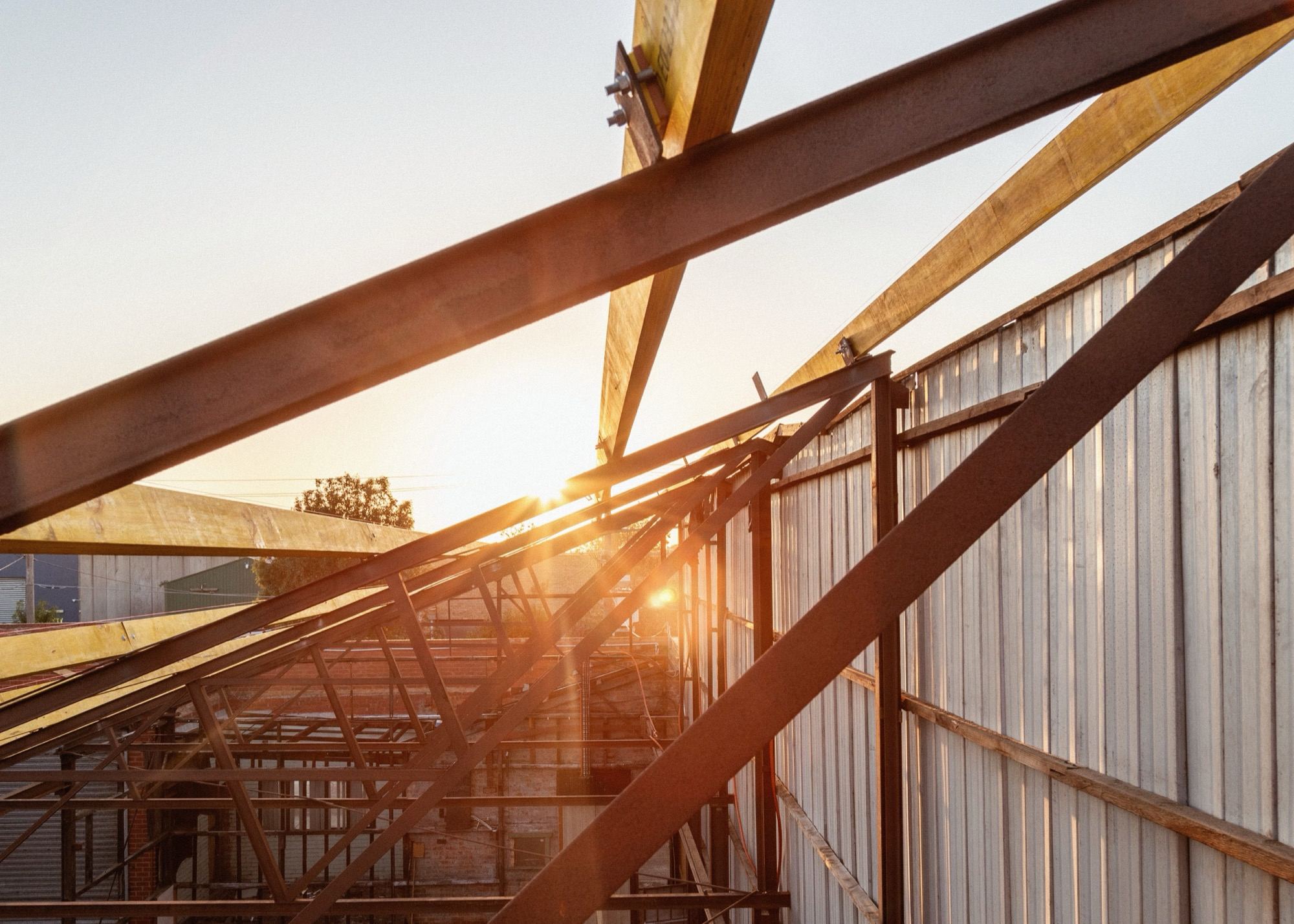 Steel frame